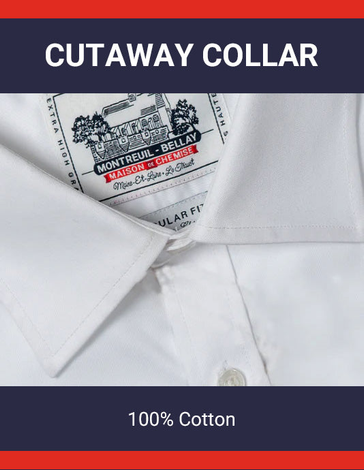 CUTAWAY COLLAR SHIRTS