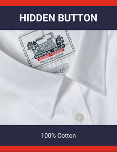 HIDDEN BUTTON COLLAR SHIRTS