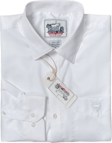 Tall Fit Spread Collar with Hidden Button